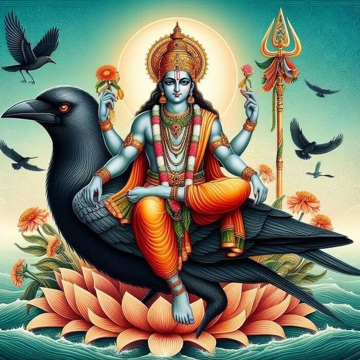 shani god images oil lamp decoration