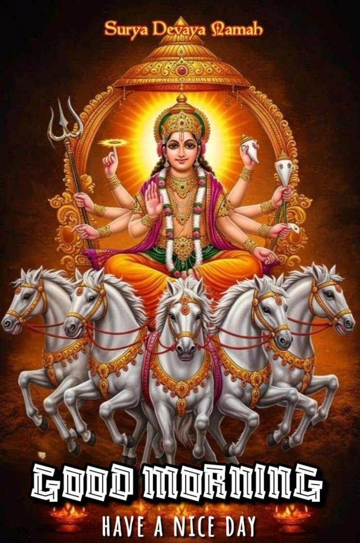 shubh ravivar good morning image art