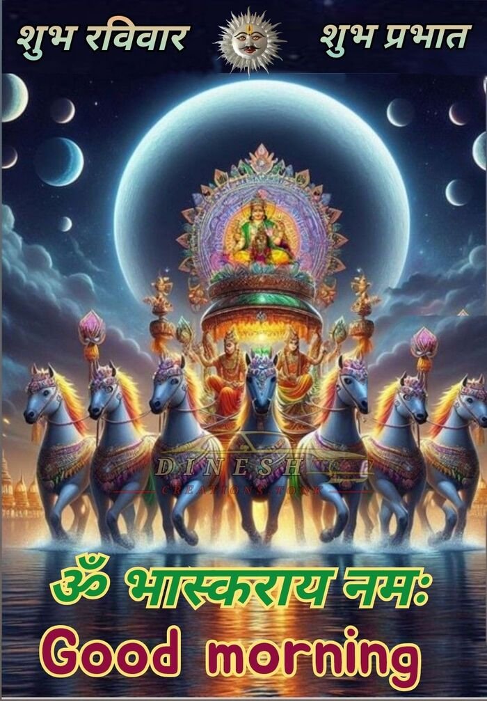shubh ravivar good morning image devotional background