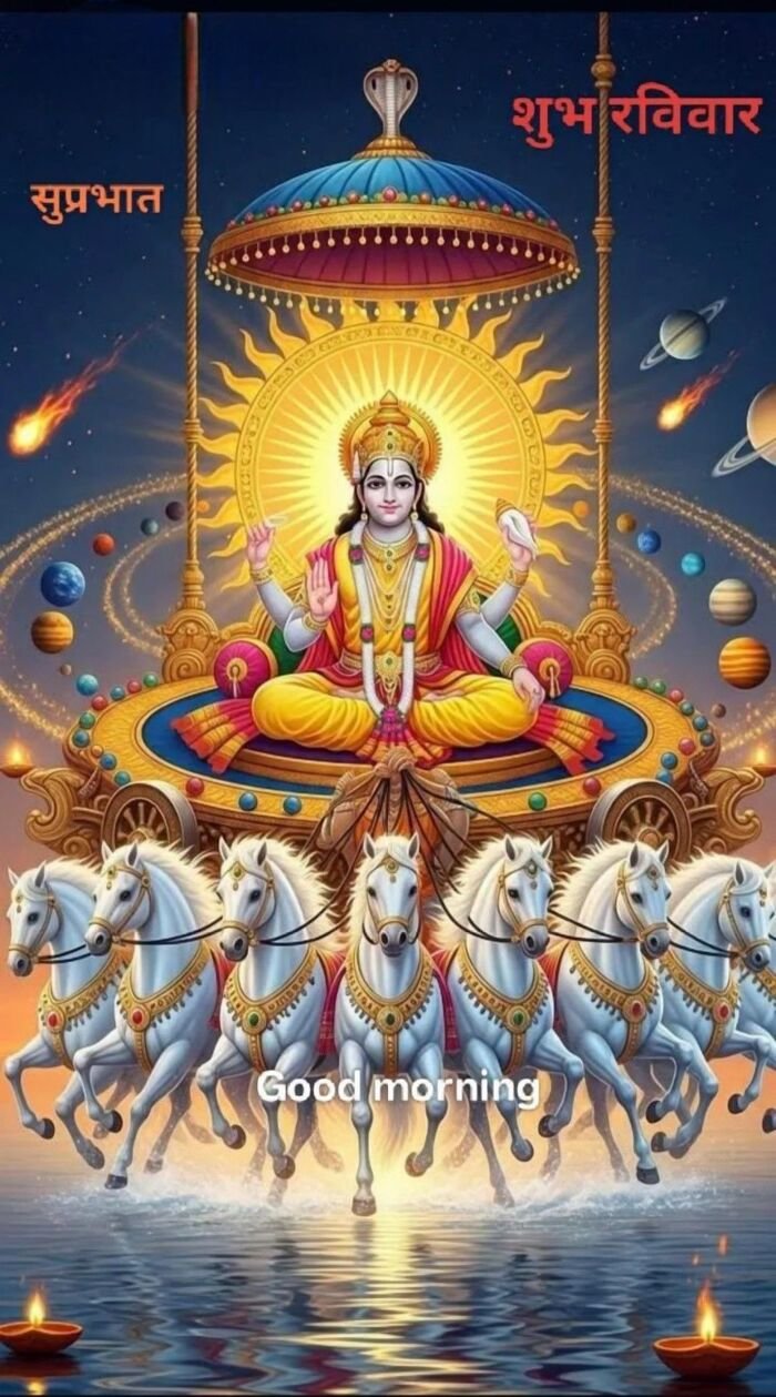 shubh ravivar good morning image spiritual wallpaper