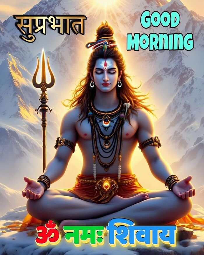 somwar good morning image digital illustration