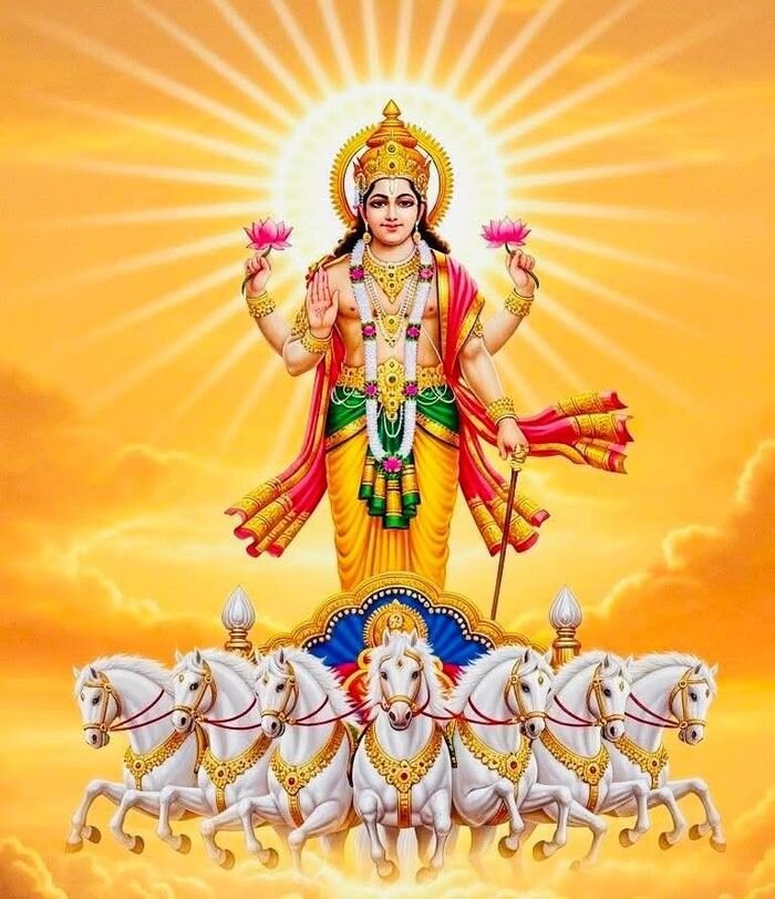 sun god images colorful sky