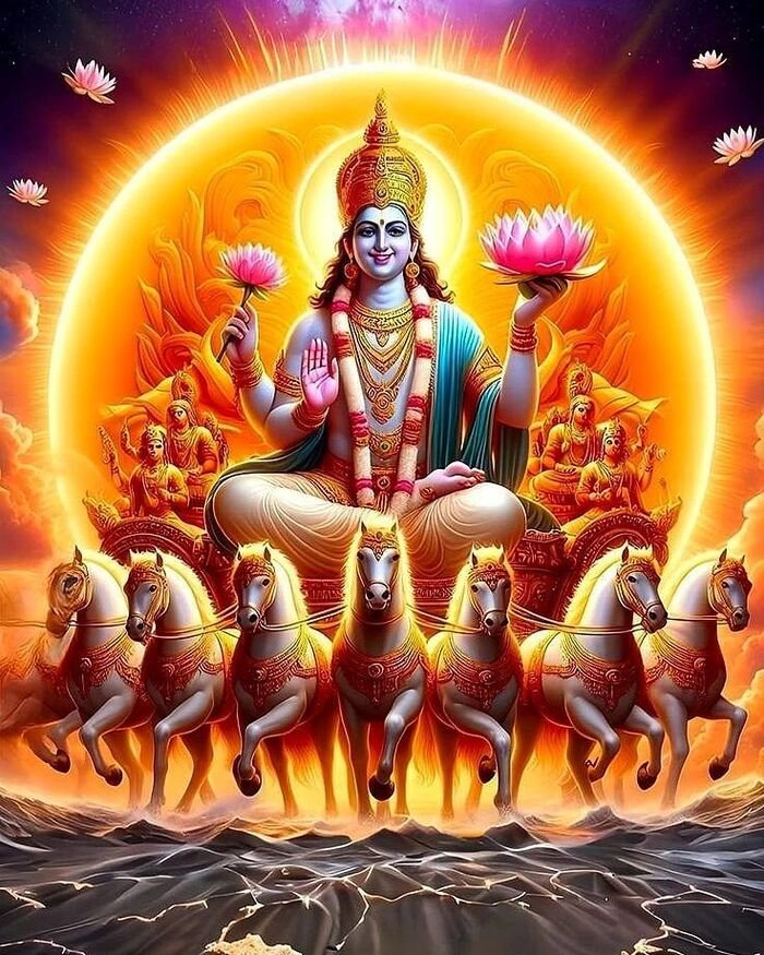 sun god images divine light effect