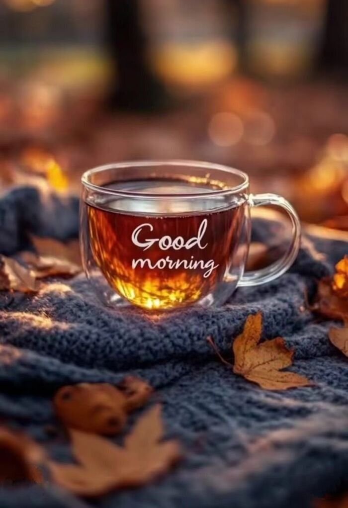 tea good morning images rainy morning vibe