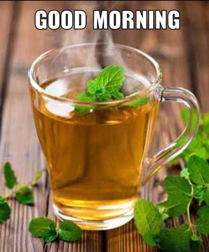 tea good morning images warm light effect